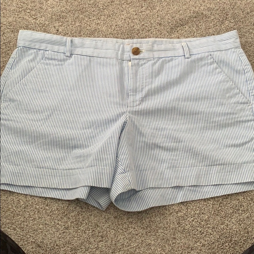 Gap Seersucker shorts. 12 Tall